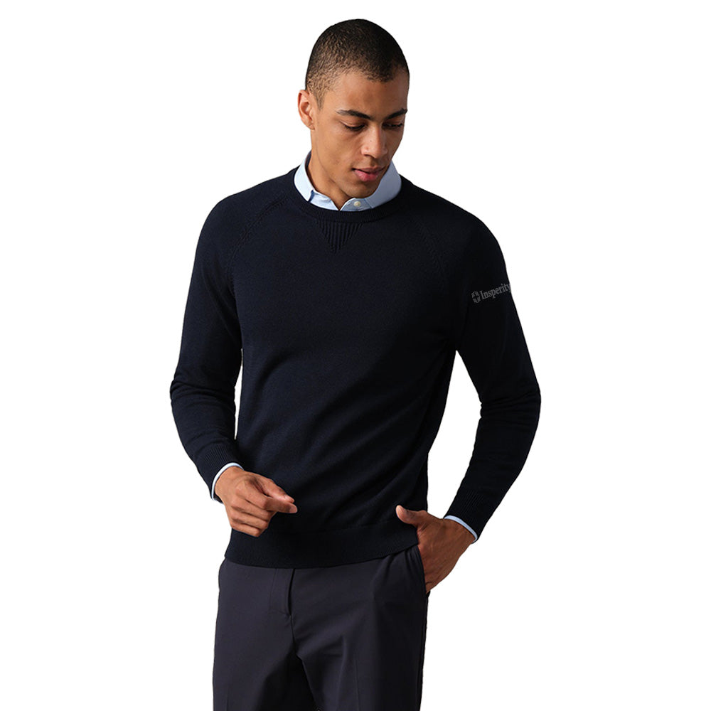 Rhone Commuter Crew Neck Sweater - Navy