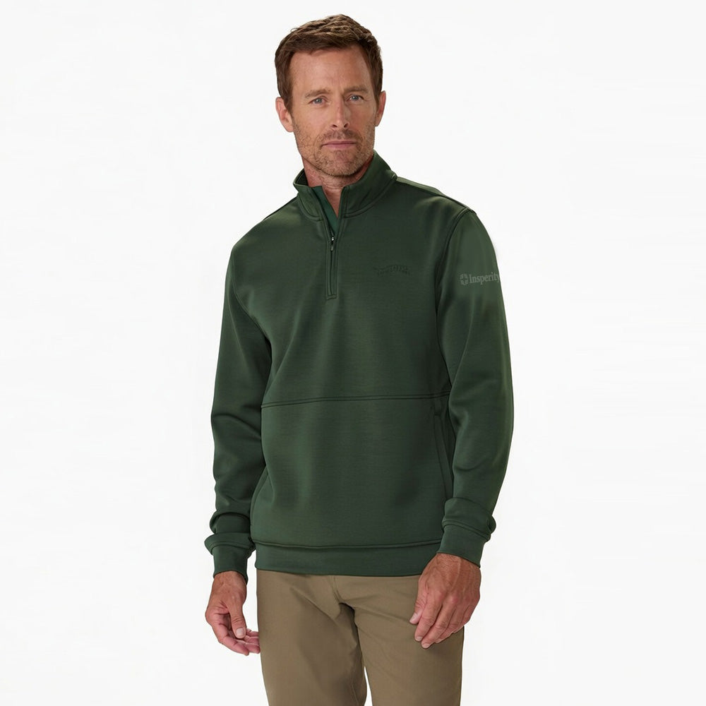 SDR Pacific Luxe Quarter Zip - Dark Green