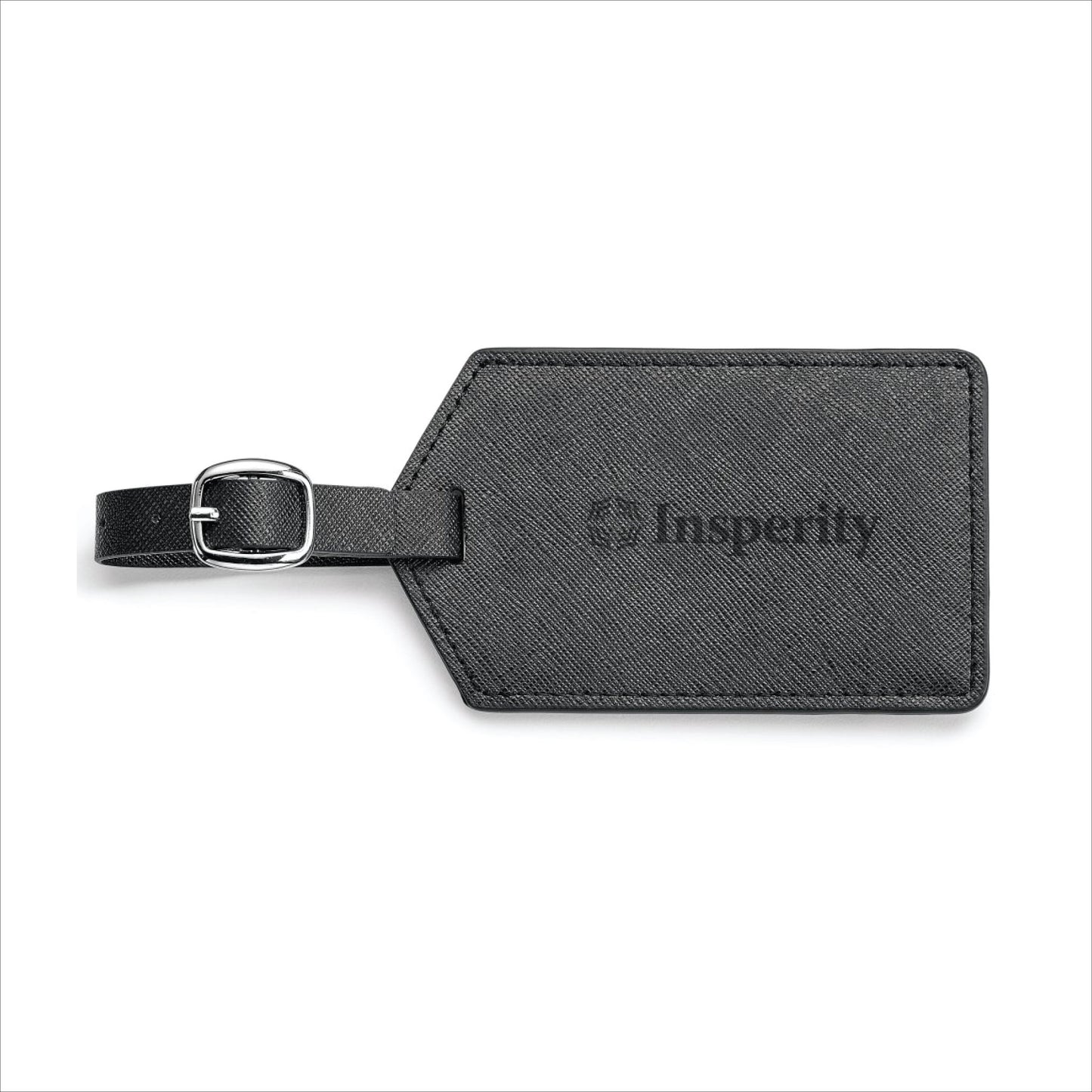 Toscano Genuine Leather Luggage Tag