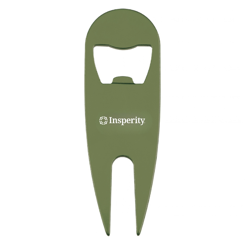 Divot Tool With Bottle Opener