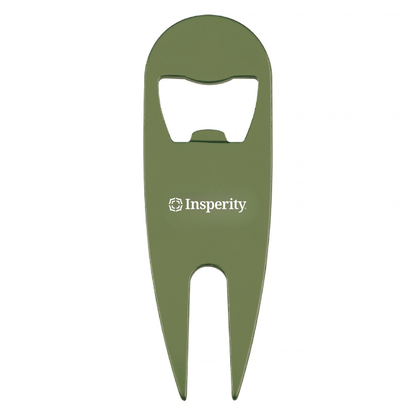 Divot Tool With Bottle Opener