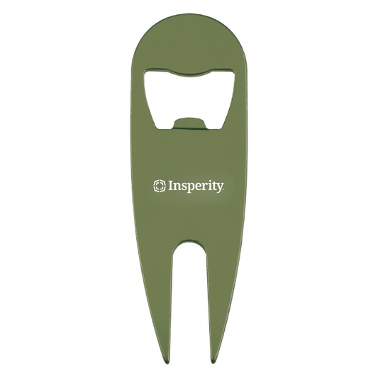 Divot Tool With Bottle Opener