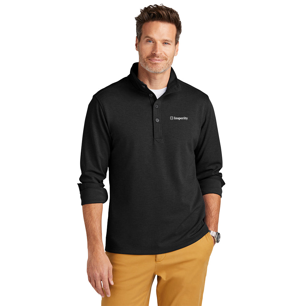 Brooks Brothers Mid-Layer Stretch 1/2-Button