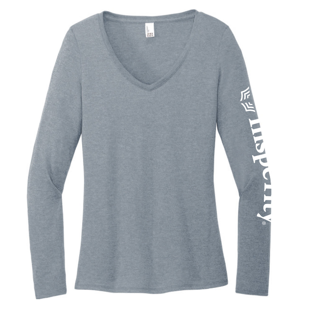 District Women’s Perfect Tri Long Sleeve V-Neck Tee