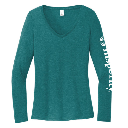 District Women’s Perfect Tri Long Sleeve V-Neck Tee