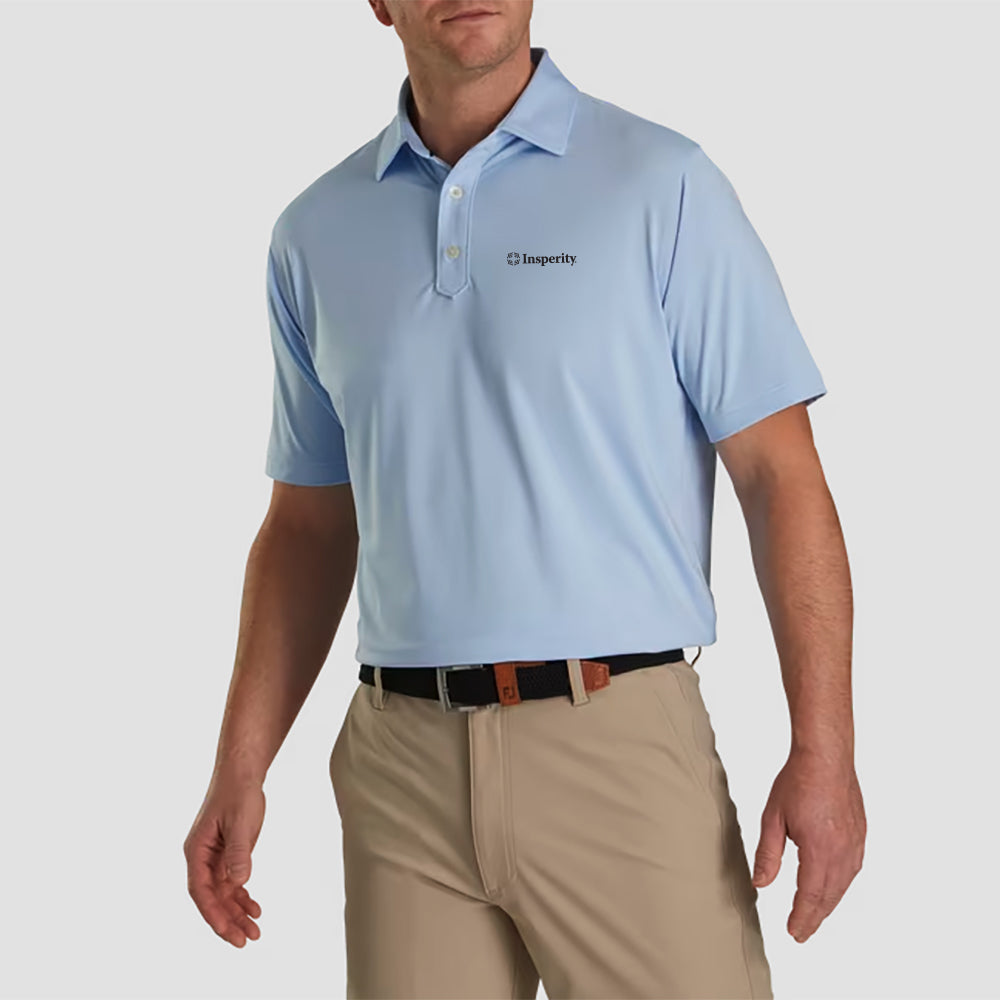 FootJoy Men's Solid Polo - Sky Blue