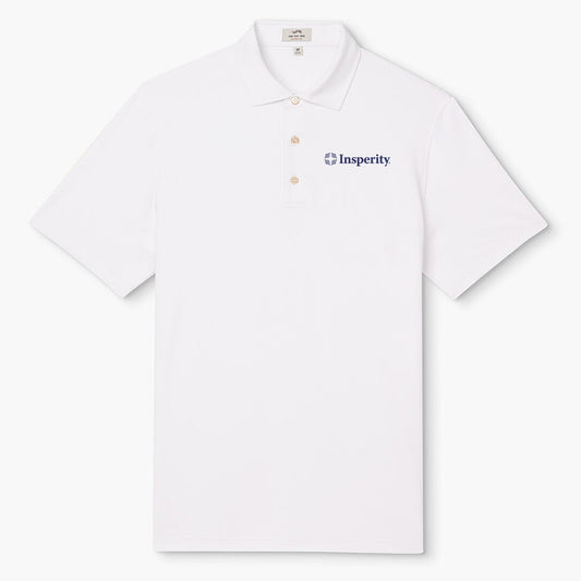 Icon Men's Polo – White