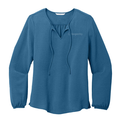 Port Authority Women's Textured Crepe Blouse