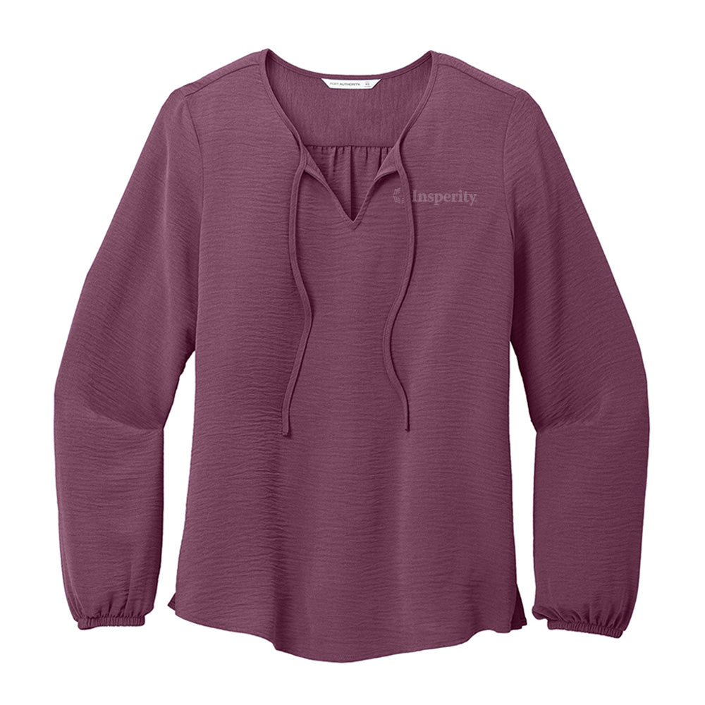Port Authority Women's Textured Crepe Blouse