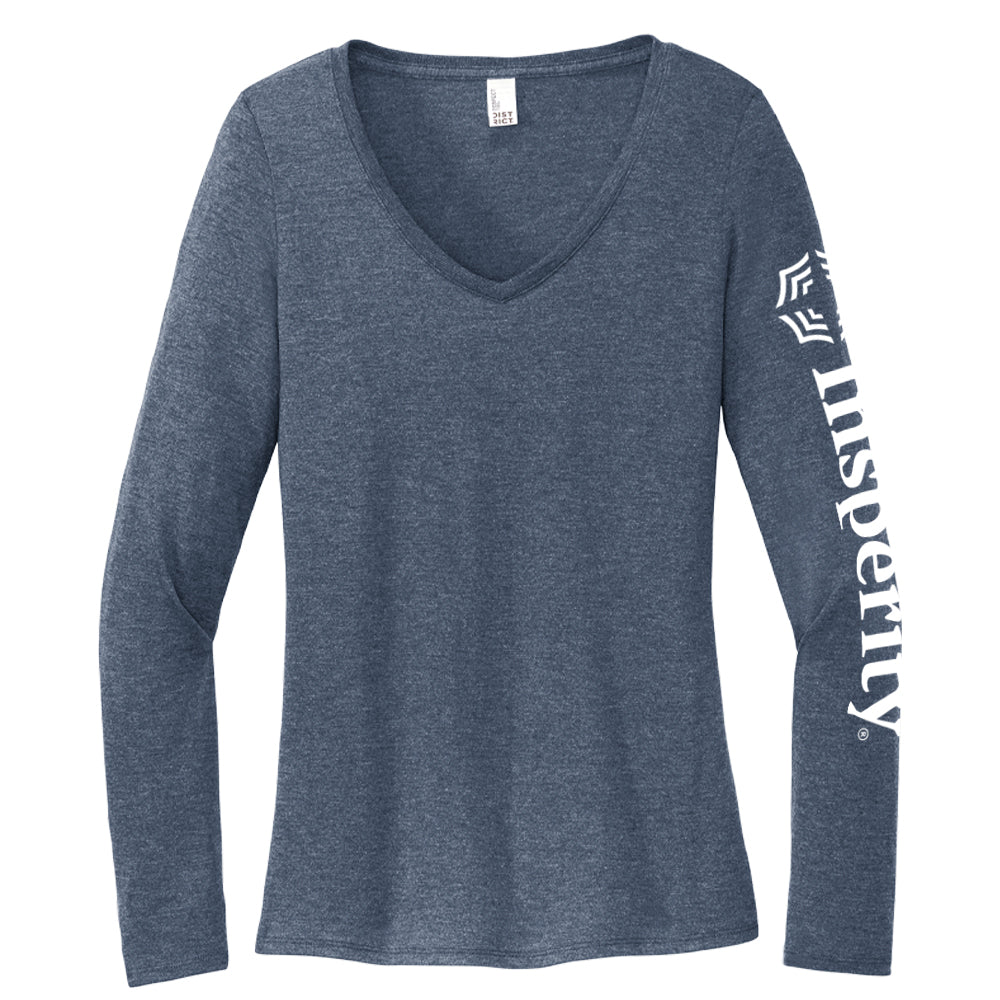 District Women’s Perfect Tri Long Sleeve V-Neck Tee