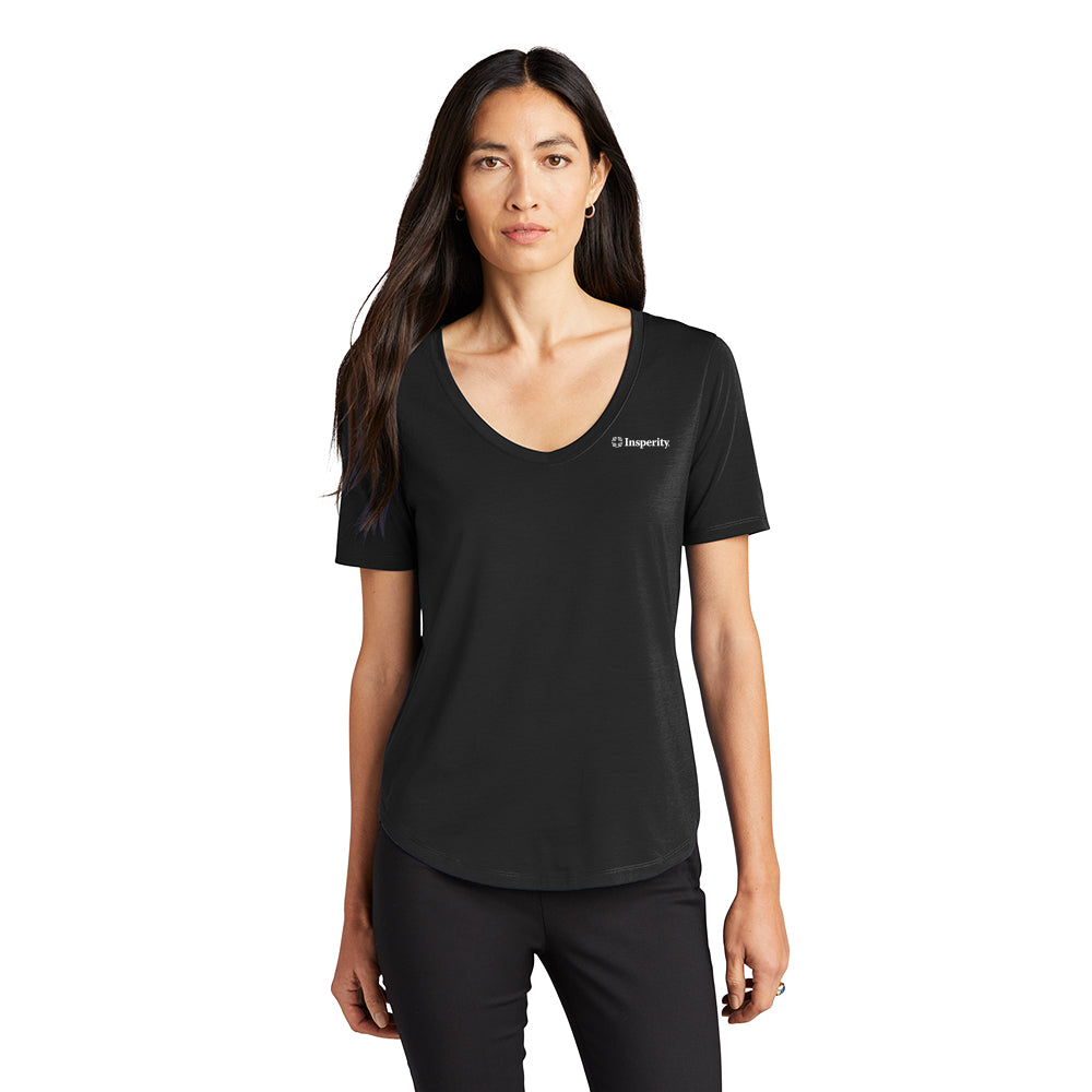 Mercer+Mettle Women’s Stretch Jersey Relaxed Scoop