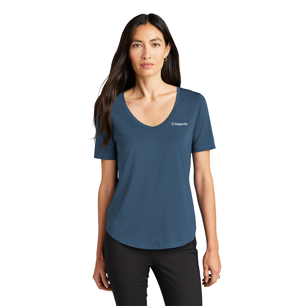 Mercer+Mettle Women’s Stretch Jersey Relaxed Scoop