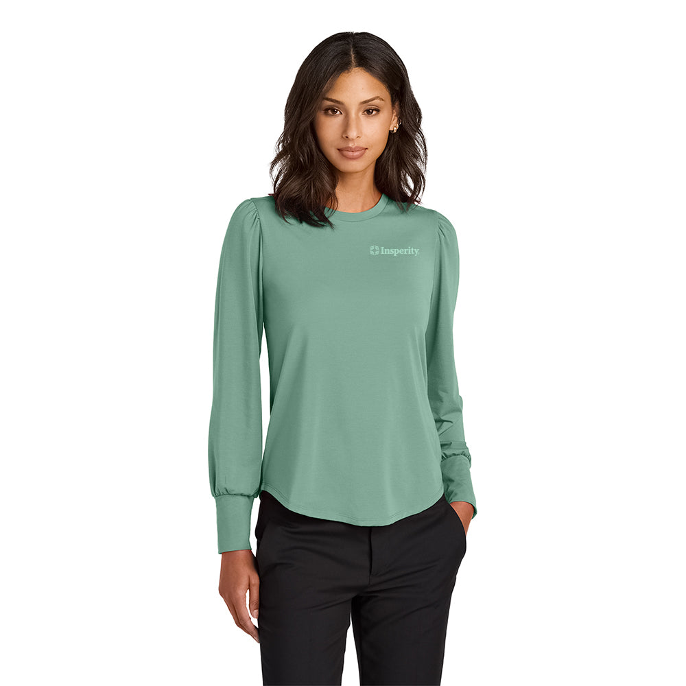 Mercer+Mettle Stretch Jersey Long Sleeve Top