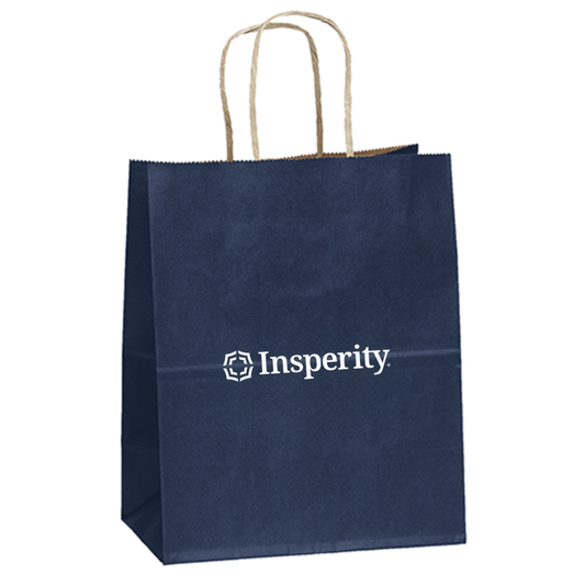 Navy Gift Bag (7 x 4.75 x 9.75)