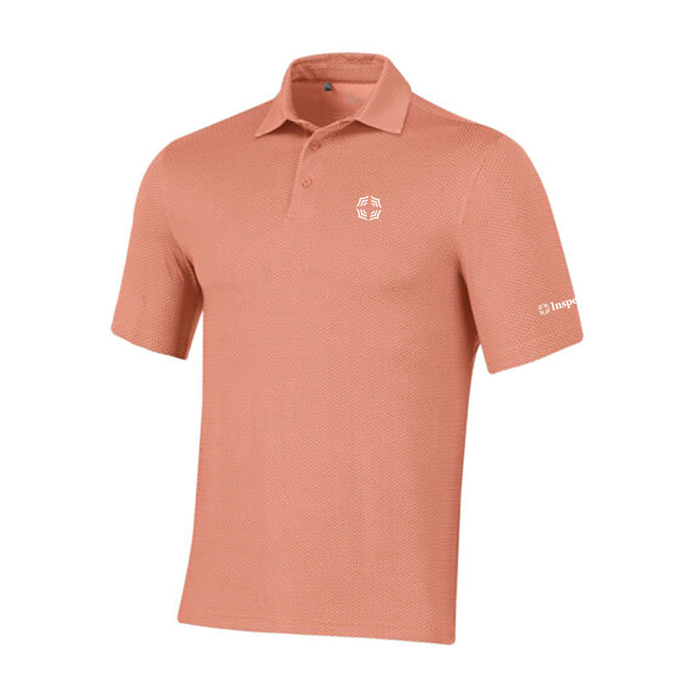 Under Armour Men's Print Polo - Afterglow