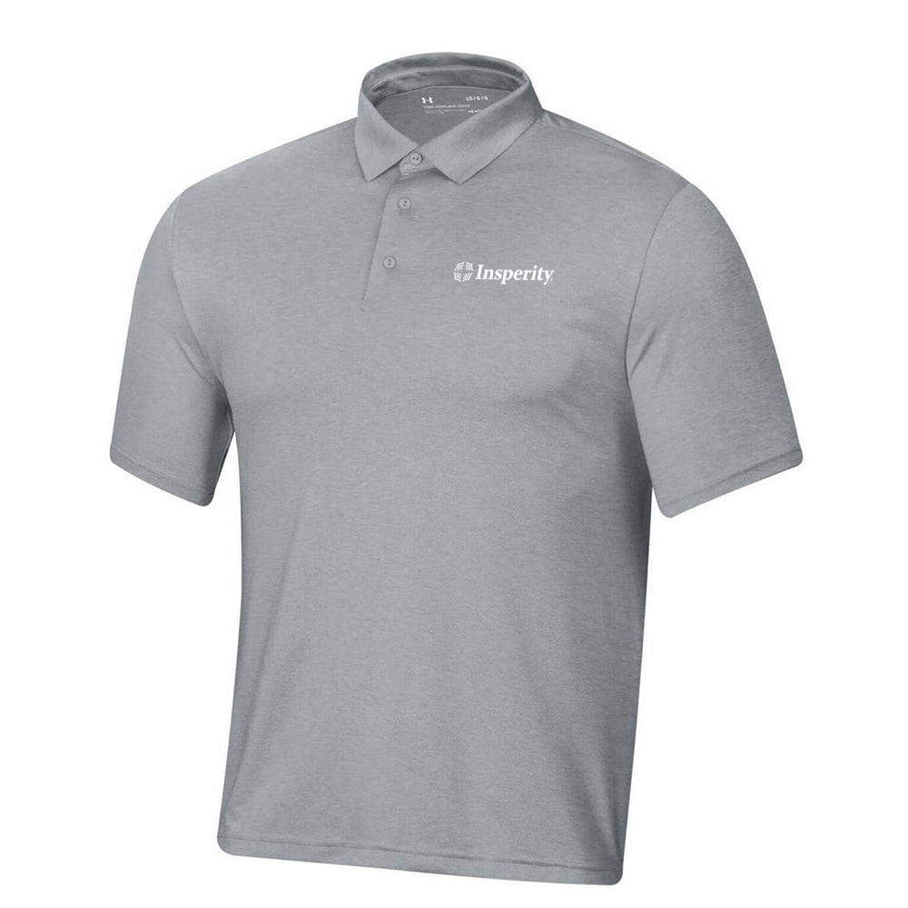 Under Armour Men's Playoff Polo - Heather Grey