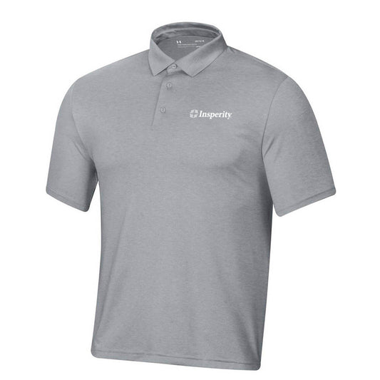 Under Armour Men's Playoff Polo - Heather Grey