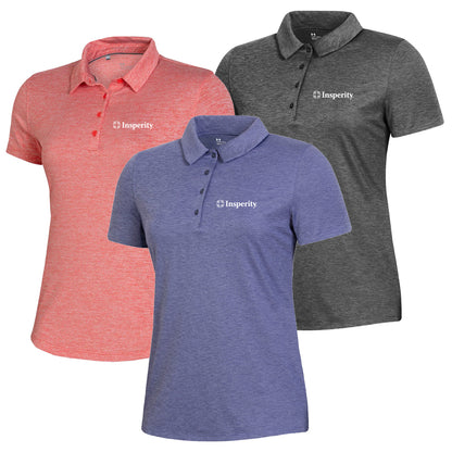 Under Armour Women's Heathered Polo