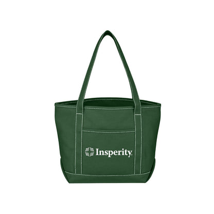 Medium Cotton Canvas Yacht Tote Bag