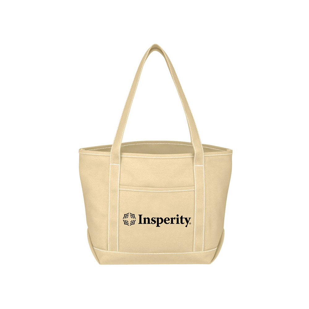 Medium Cotton Canvas Yacht Tote Bag