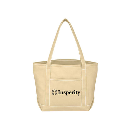 Medium Cotton Canvas Yacht Tote Bag