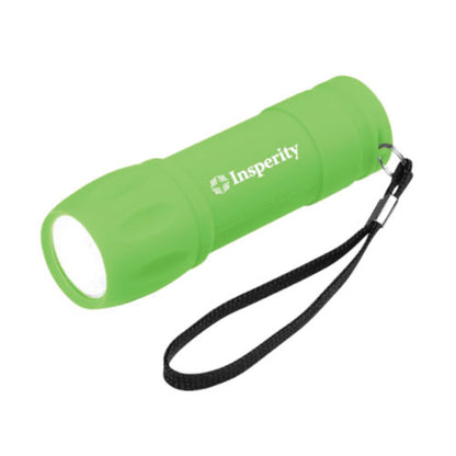 Rubberized COB Light With Strap