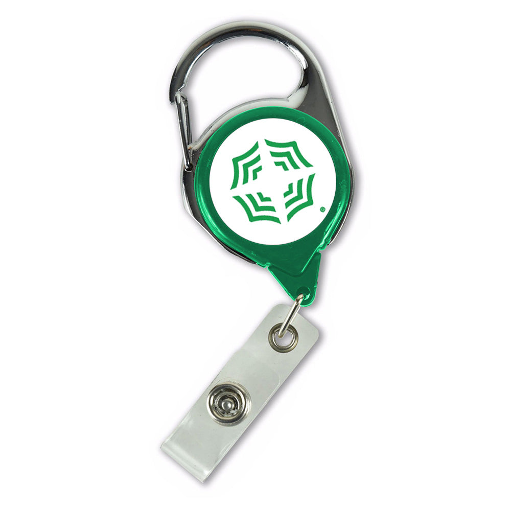 No Twist Badge Reel w/Full Color Imprint & Carabiner