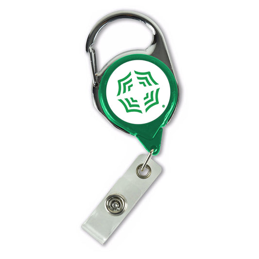 No Twist Badge Reel w/Full Color Imprint & Carabiner