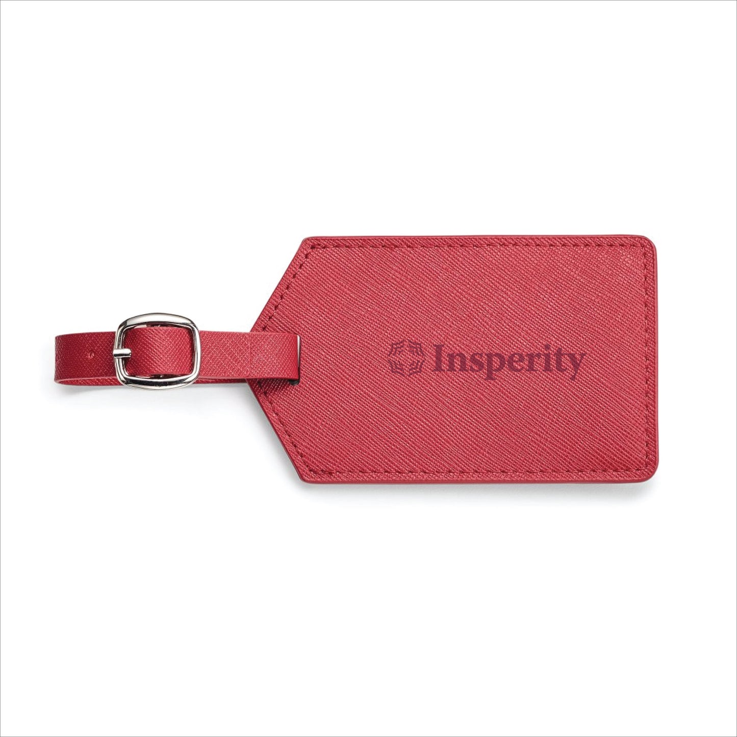 Toscano Genuine Leather Luggage Tag