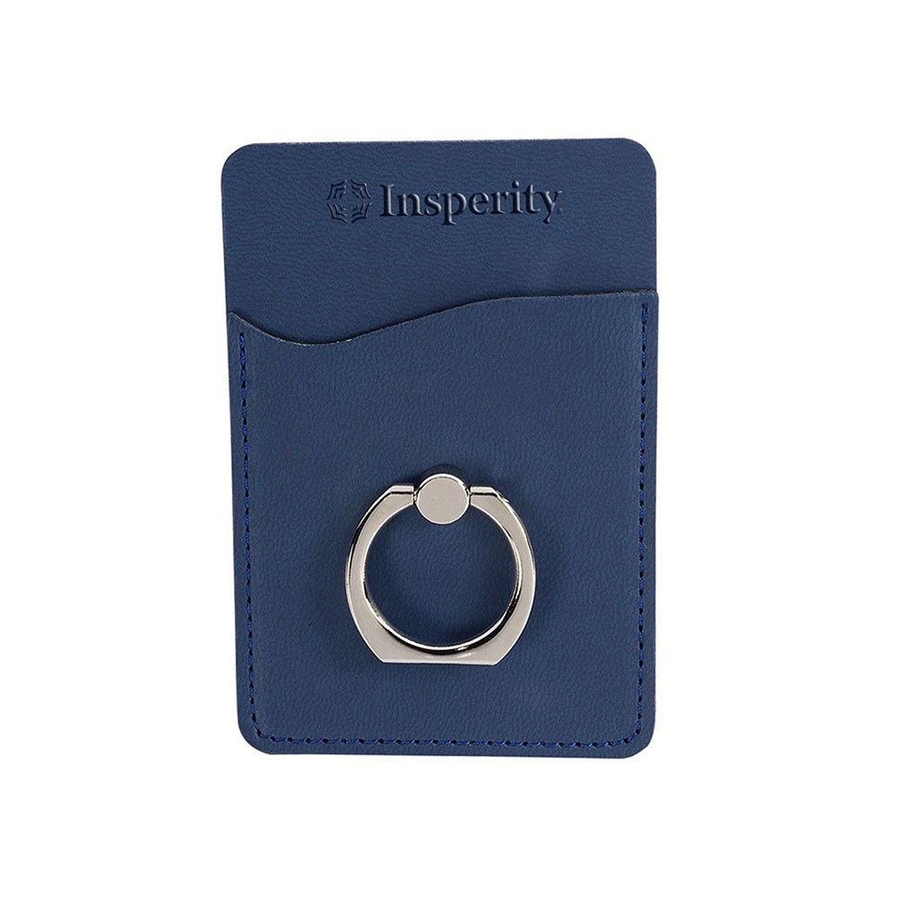 Tuscany Card Holder w/ Metal Ring Phone Stand